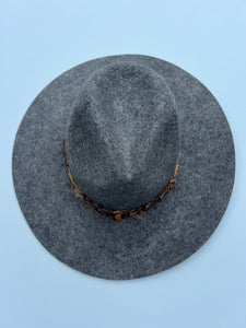 Grey Feather Fedora