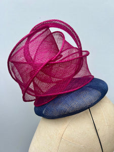 Signature Sculpture Navy/ Fuchsia